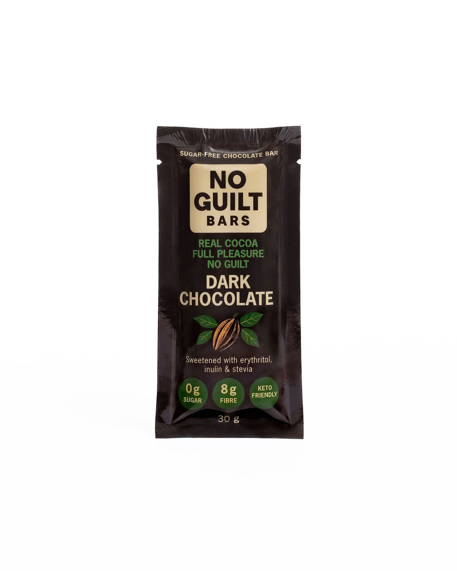 No Guilt Bars dark chocolate bar